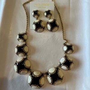 Kate spade necklace and earrings